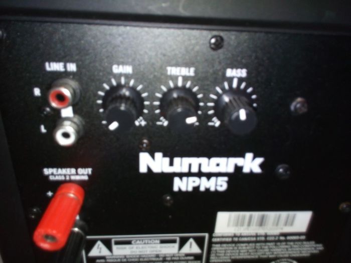 Numark speaker for repair or parts