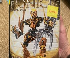LEGO BIONICLE Glatorian Legends Mata Nui 8989