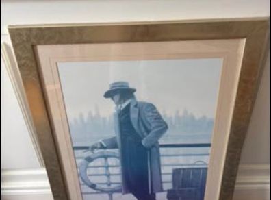 Brent Lynch Pier 56 Large Framed Art Print