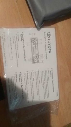 Toyota Corolla E11 Owner's Manual Handbooks & Wallet