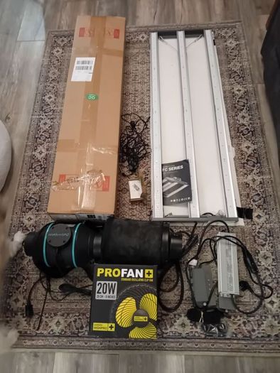 Complete indoor grow kit