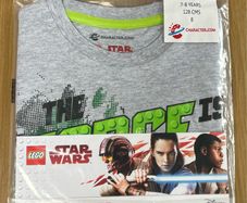 Lego Star Wars kids T-Shirt age 7-8 NEW