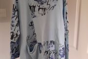 Blue Cotton Dress from Made in Italy