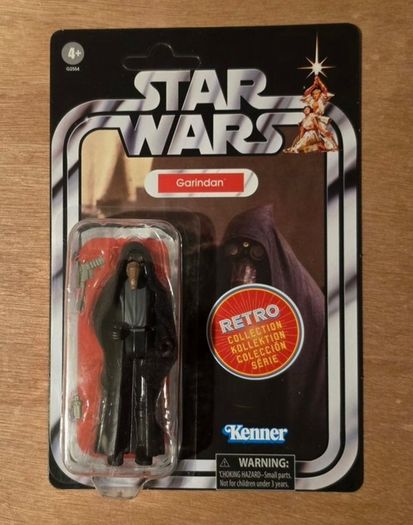Star Wars Garindan 3.75 " Scale (Unpunctured) From The New Retro Collection New & Unopened