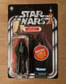 Star Wars Garindan 3.75 " Scale (Unpunctured) From The New Retro Collection New & Unopened