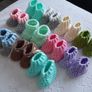 Handmade baby booties Image 4