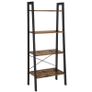 New 4 Tier Ladder Shelf Unit Bookcase Rack - FREE P&P Image 2