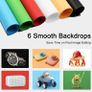Light Box Photography 30cm/12"x12" Portable Photo-Box Booth, Mini Shooting Tent Kit with 112 LED Lights Dimmable, 6 Photo Backdrops for Product Photography (FREE POSTAGE) Image 2
