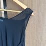 Vanessa Bruno drapy black dress size 1 (UK 10) Image 4