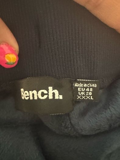Brand new Navy Bench Sira velvet tracksuit pants size 3XL UK22/24 EU50/52 Tall Postage included