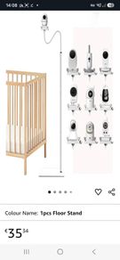 Baby monitor stand