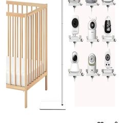 Baby monitor stand
