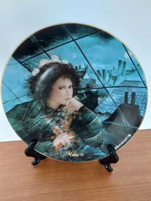 Riccardo Benvenuti " Mimi" 1986 Porcelain Plate