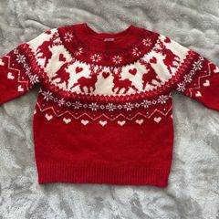 Cute Christmas jumper, 116cm, 5-6 years