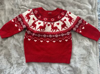 Cute Christmas jumper, 116cm, 5-6 years