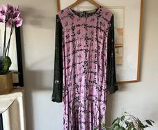 Floral drop waist dress by preen line