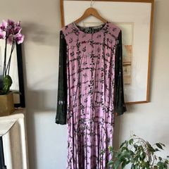 Floral drop waist dress by preen line