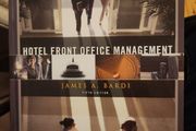 Hotel Front Office Managment.  By James A. Bardi. 5th Edition  Hardback In Good Condition.