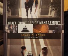 Hotel Front Office Managment.  By James A. Bardi. 5th Edition  Hardback In Good Condition.