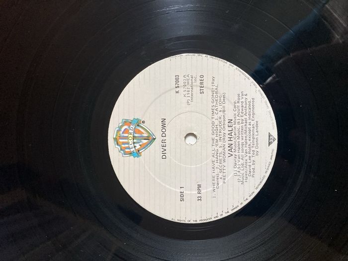 Van Halen "Diver Down"