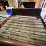 Super-king sleigh bed with mattress Image 10