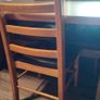 Wooden dining table and 6 chairs Image 8