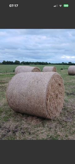 Round Bales of Hay and Silage for Sale