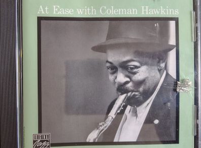 Coleman Hawkins - At Ease With Coleman Hawkins CD (1992) Remastered Reissue Cool Jazz EX+