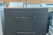 Special Offer Grey 800mm Vanity Unit Basin &amp; Tap