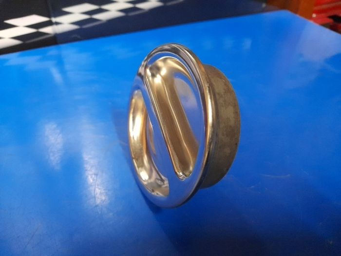 Stainless steel petrol cap