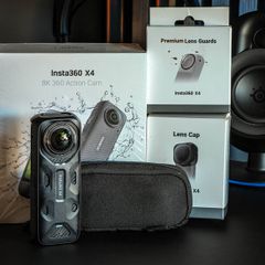 Insta360 X4 360 Camera, Excellent Condition, Extras Included