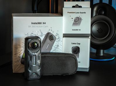 Insta360 X4 360 Camera, Excellent Condition, Extras Included