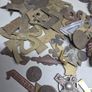 Vintage Irish Jeweller Mixed Metal Blanks Findings Brooch Parts Job Lot 1.58kg Image 6