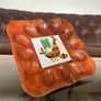 Vintage 1970s Chicken Tile on Bamboo Deviled Eggs Platter or storage Image 8