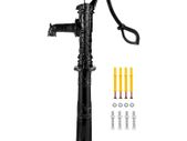 Hand Water Pump w/ Stand, 15.7 x 9.4 x 53.1 inch Pitcher Pump & 26 inch Pump Stand w/ Pre-set 1/2