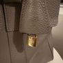 Grey/taupe Darwin Leather satchel Image 2