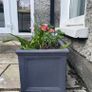 Grey JC & Co Rectangular Trough Flower Pots- 2 available Image 4