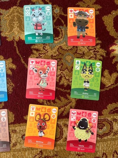 Series 2 Animal Crossing Amiibo Cards