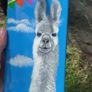 Handpainted Llama Image 3