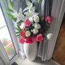 flowers and tall vase Image 3