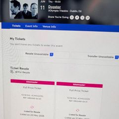 Dogstar tickets - Dublin June 11th