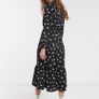 Topshop midi spot polka dot dress Image 3