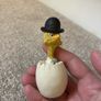 Vintage collectible figurine Eggbert and Friends Eggsecutive Image 3