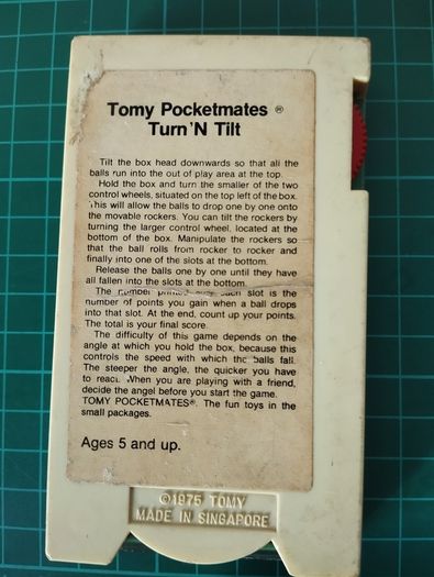 Vintage 1970s Pocket Games (Set of 2)