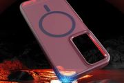 Magnetic Case for Samsung Galaxy A17, Samsung A26 Compatible with Magsafe, Matt Translucent Mobile Phone Case, Scratch-Resistant PC Back + TPU Bumper