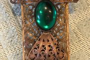 Authentic art deco dress pin