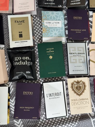 Luxury high ends perfume samples new