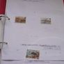 A collection of stamps from Isle of Man and Israel on albums pages (1950-1998) in the binder Image 4