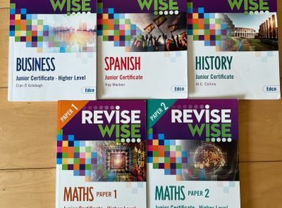Revise Wise Junior Cycle books