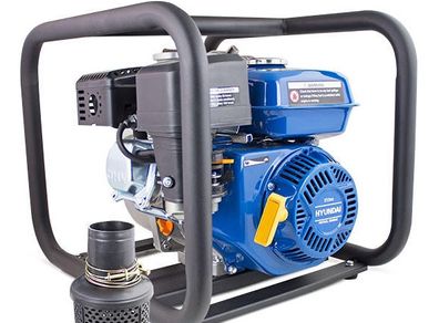 Hyundai 212cc 6.5hp Professional Petrol Water Pump - 3"/80mm Outlet